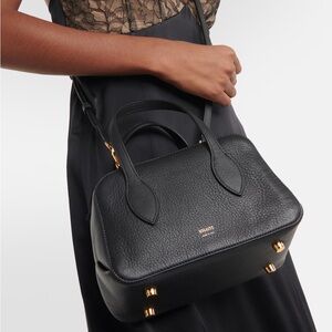 Khaite small Maeve pebbled-leather crossbody bag